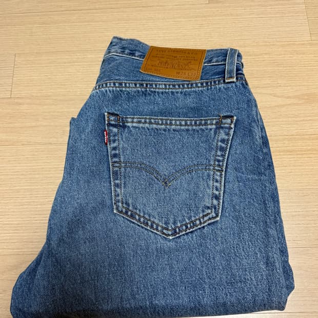 리바이스(Levis) 현행 568 중청 데님 W28 L32