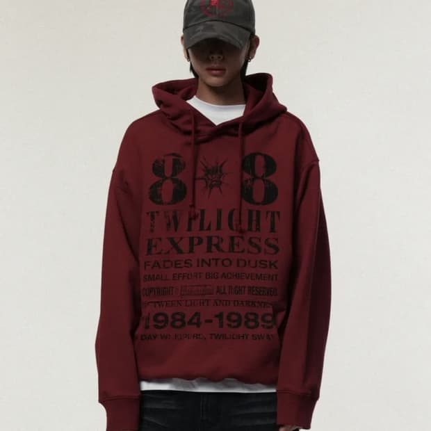 새상품 IDWS 아이돈워너셀 노비치 후드티 2