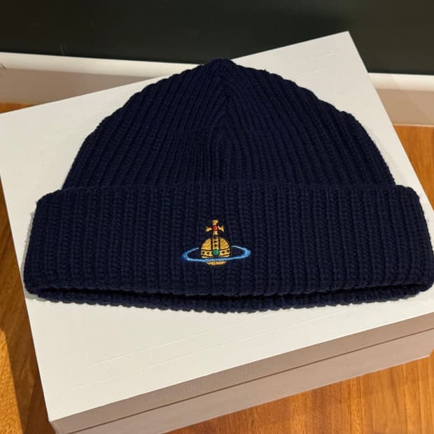 비비안웨스트우드 스포티 비니 네이비