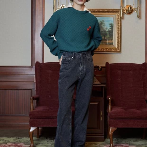 STU 메리노울 카라니트