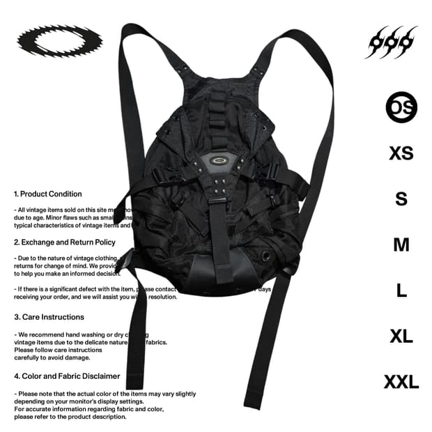 오클리 소프트웨어 00s 아이콘 미니 백팩