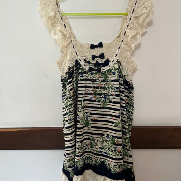 Axes femme 레이스 나시 