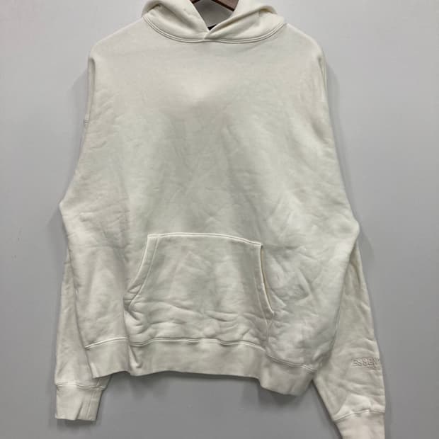 Essentials 백 프린팅 후드