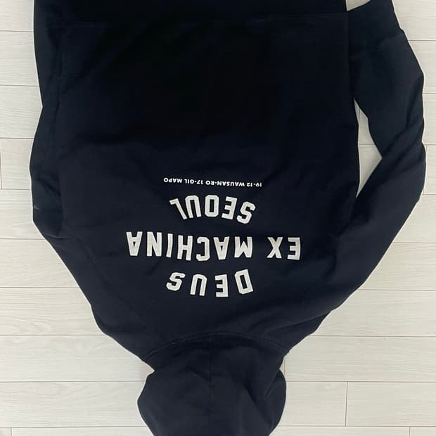 데우스 후드티 XL