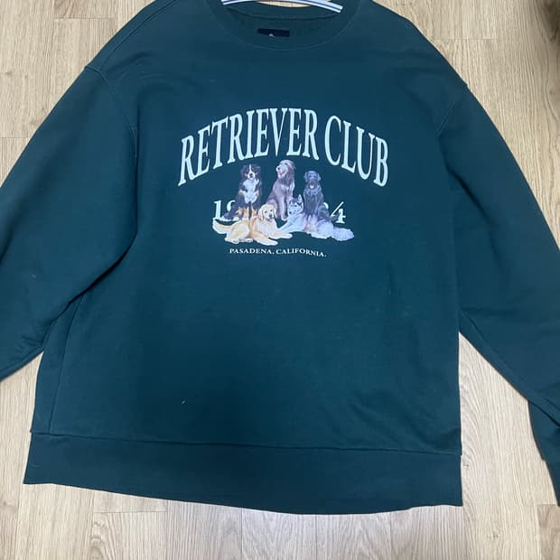 리트리버클럽 맨투맨L