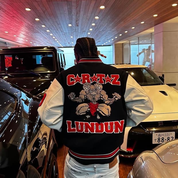 [M] 코르테이즈 corteiz goat varsity jacket