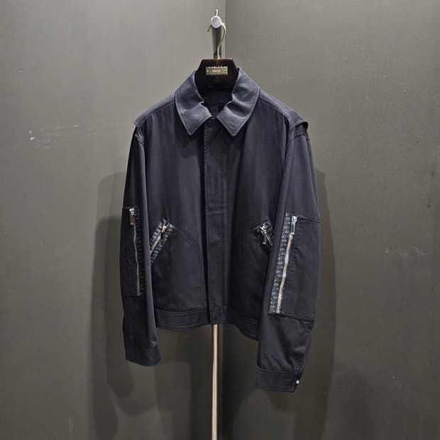 디올 오블리크 트리밍 테크니컬 자켓