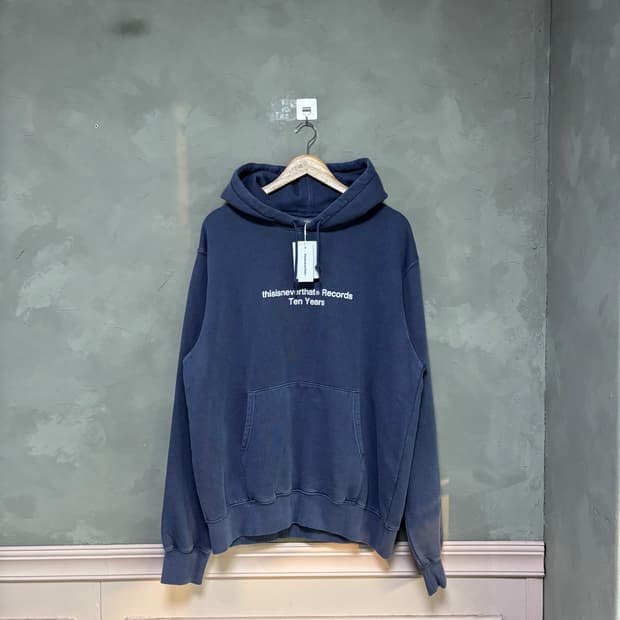 디스이즈네버댓 ten years records 후드 새상품