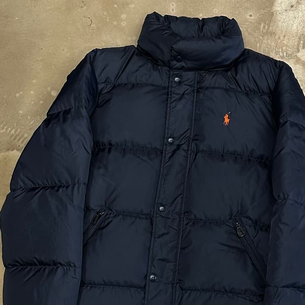 M 폴로랄프로렌 올드스쿨 네이비 덕다운 패딩