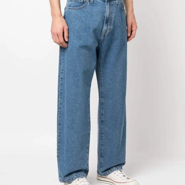 칼하트 WIP 랜던 팬츠 중청 루즈 핏