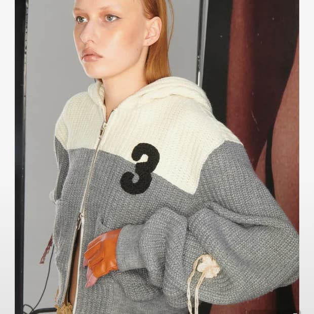 kijun 니트 후드 집업 S (원가 22.8)