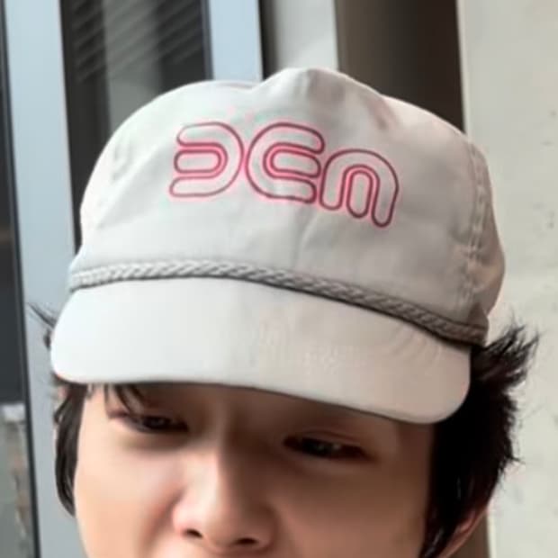 DCN DEM 빈티지 트러커 캡 모자 80s