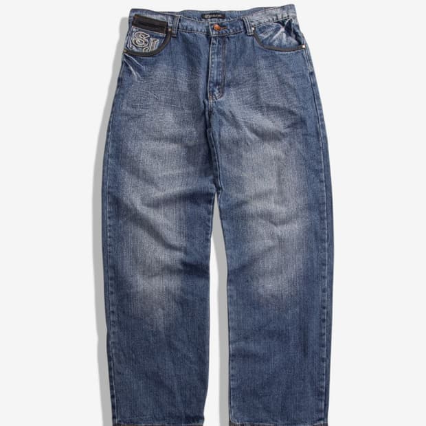 Sean John Wide Denim Pants