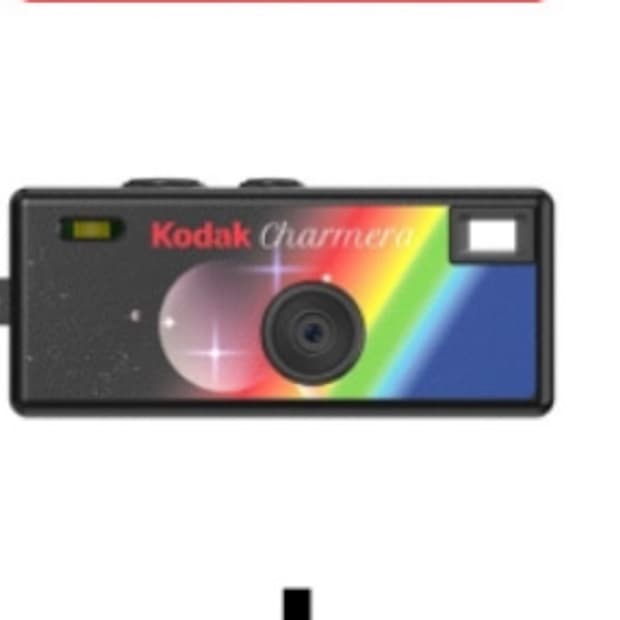 코닥 차메라 키링 (블랙 버전)