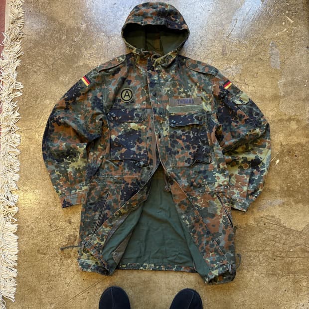 1997년 독일군 플렉탄 카모 필드 야상