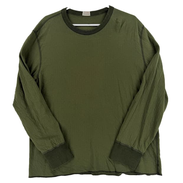 더블 알엘 더블 레이어 패브릭 리버시블 티셔츠