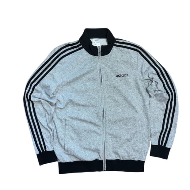 아디다스 그레이 져지 트랙탑