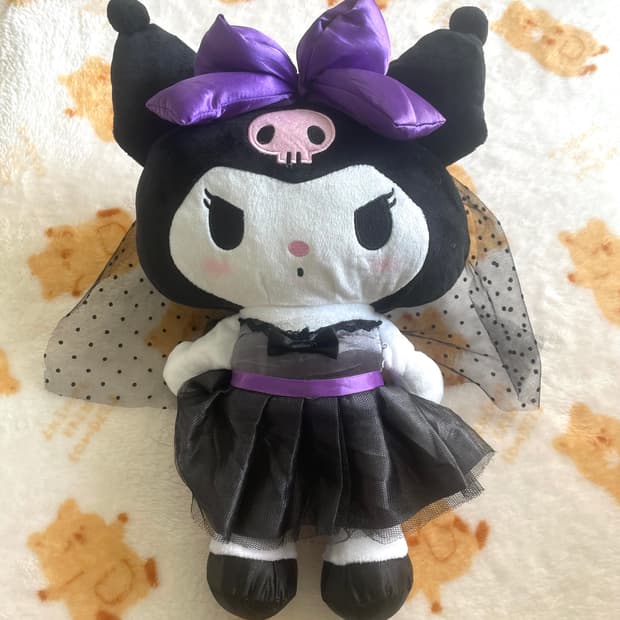 2021 Sanrio kuromi 쿠로미 인형 💜🖤 