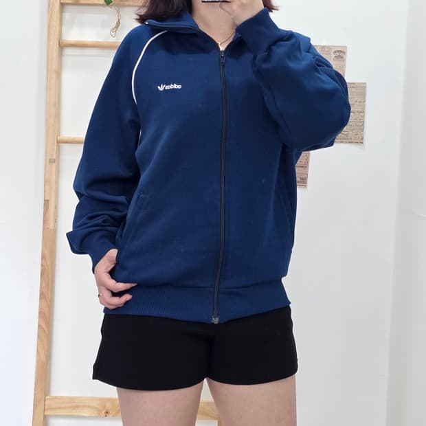 [프립]L/아디다스 져지 딥블루