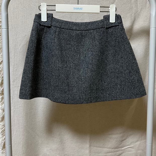 타낫 셀린미니스커트(차콜s)