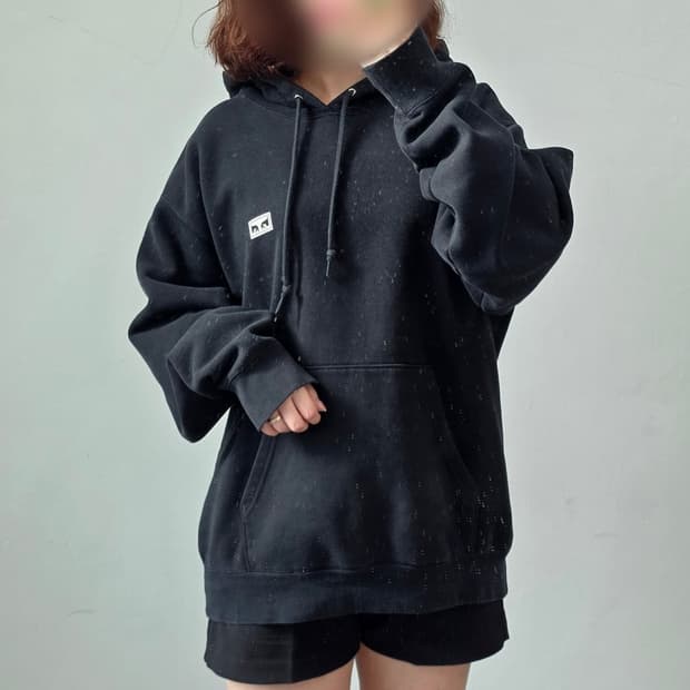 [프립]OBEY 후드티 블랙