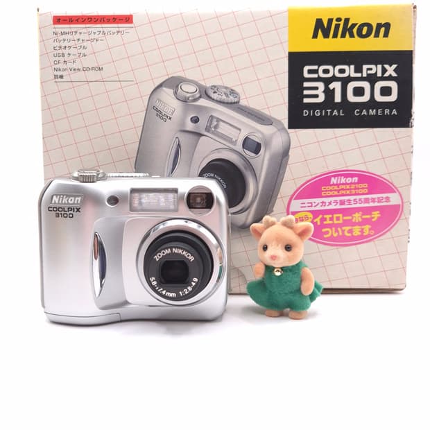 풀박 미품급💿니콘 쿨픽스 3100 ✨ 작고 가벼운 감성 똑딱이