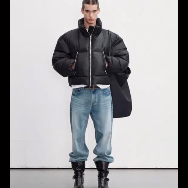 렉토 샤이닝 패딩m사이즈