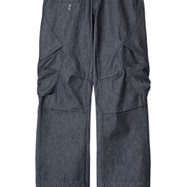 (구매)이그노타 코어14 SHELL CARGO PANTS 인디고