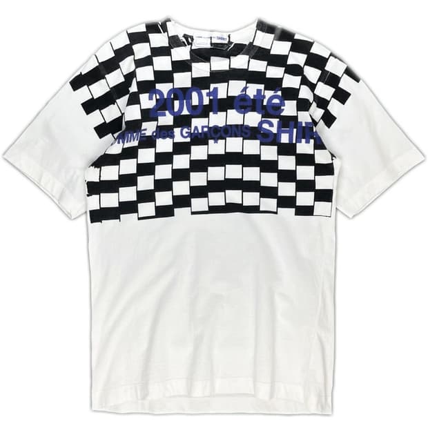 SS01 Checkerboard Logo Tee
