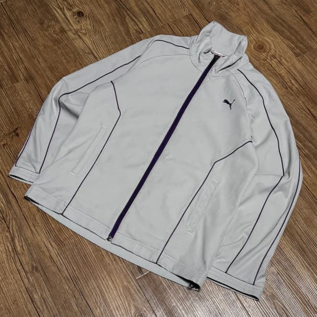 [S] 푸마 퍼플 그레이 오버핏 져지