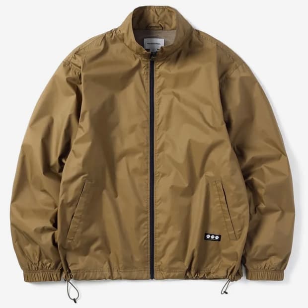 디네뎃 Nylon crew jacket coyote