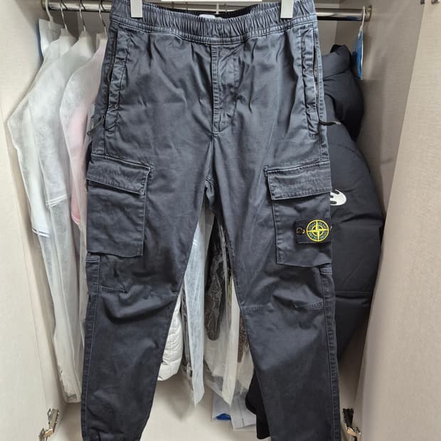 한글택 FW스톤아일랜즈 카고조거팬츠바지 28-30 S-M