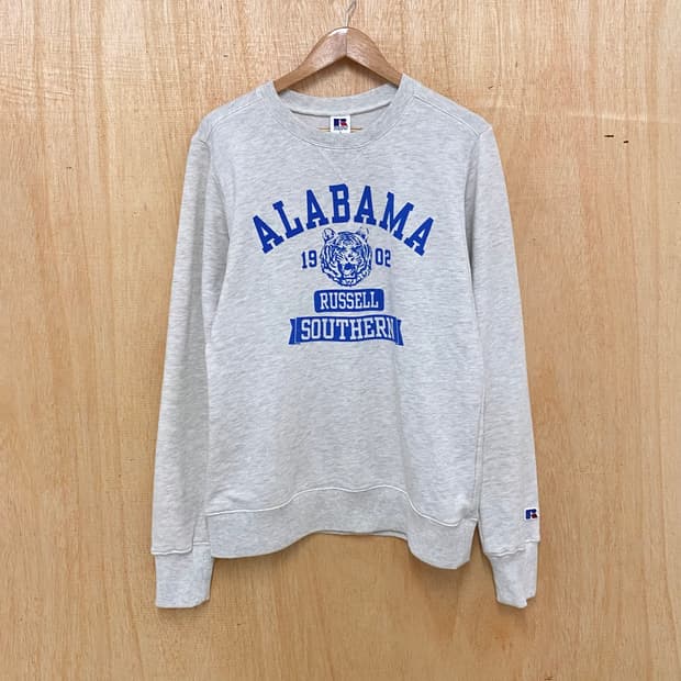 90~00's RUSSELL ATHLETIC alabama 스웻셔츠