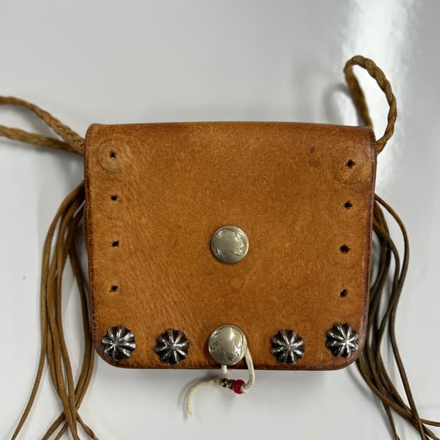 GOROS 올드고로스 새들레더 콘초 메디슨 백