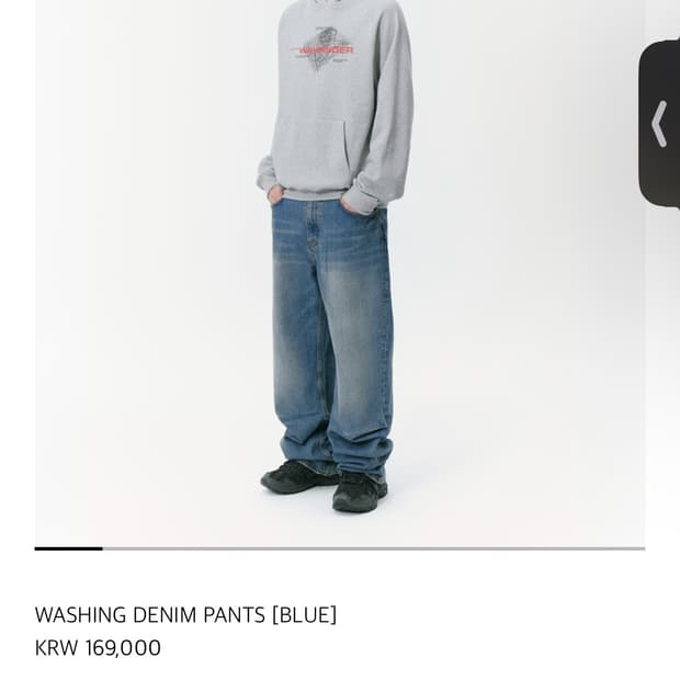 산산기어 워싱데님팬츠 3사이즈 구매