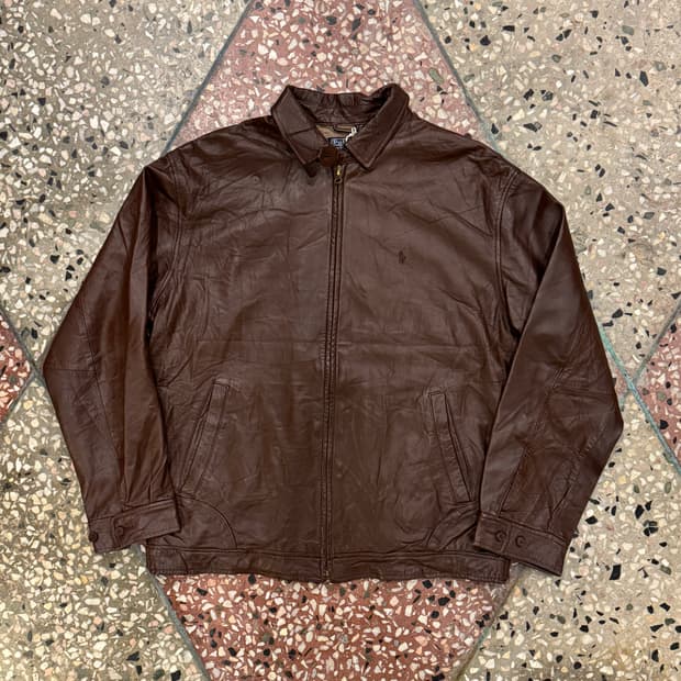 폴로 랄프로렌 맥스웰 레더 자켓 (L)