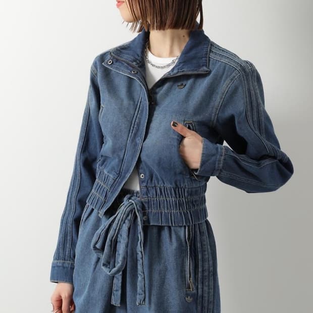 아디다스 데님 트러커 자켓 KE1072