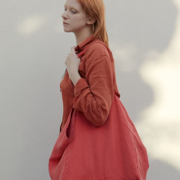 머듈 라운지백 레드