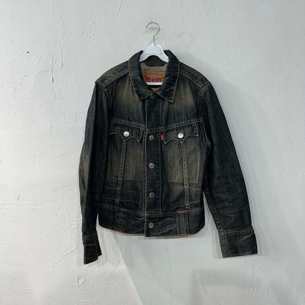 리바이스 데님 청자켓 M