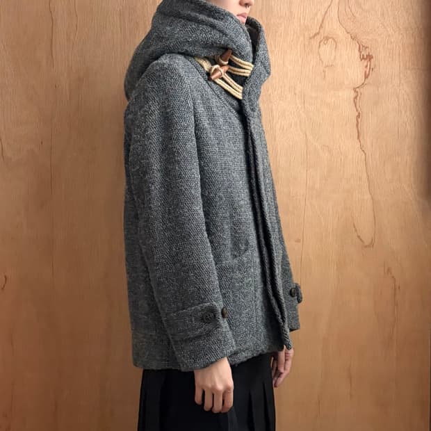 Trove 넥 토글 버튼 숏코트