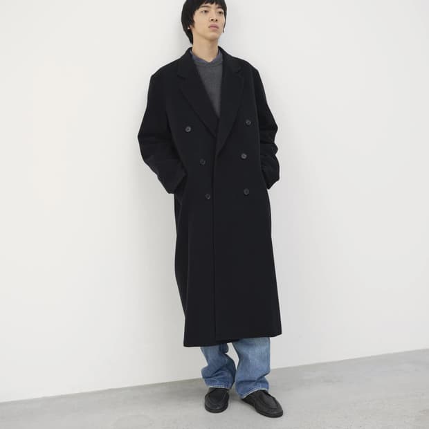 [4] 오라리 모저 체스터필드 코트 블랙 (3사이즈랑 교환 가능)