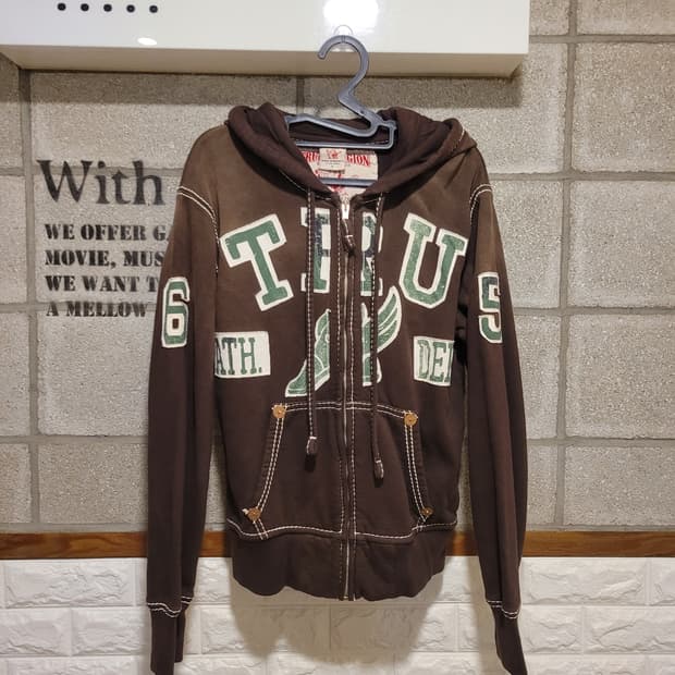 트루릴리전 후드집업 S