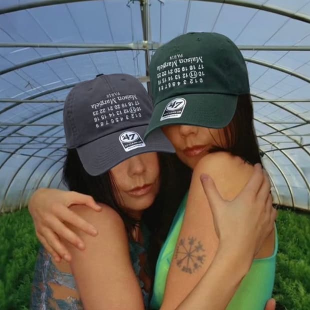 nptsss 마르지엘라 볼캡 그레이