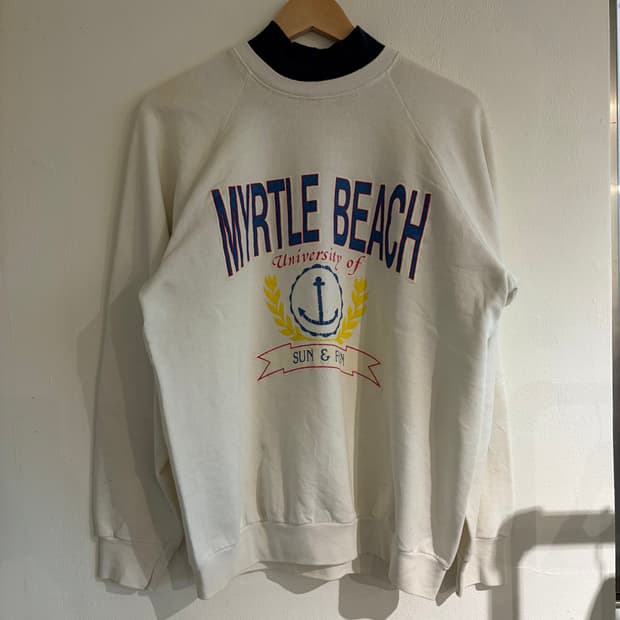 1990s beach 빈티지 스웻셔츠