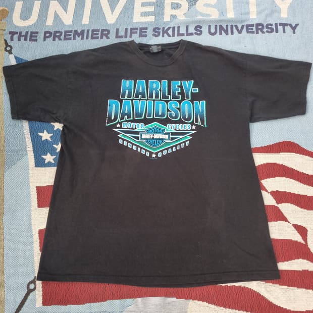 할리데이비슨 빈티지 티셔츠 (HARLEY-DAVIDSON)
