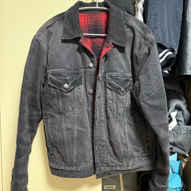 Polo 폴로 트래커 자켓 흑청자켓 (가격제시해주세요)