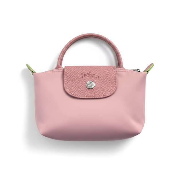 롱샴 르플리아쥬 미니백 핑크