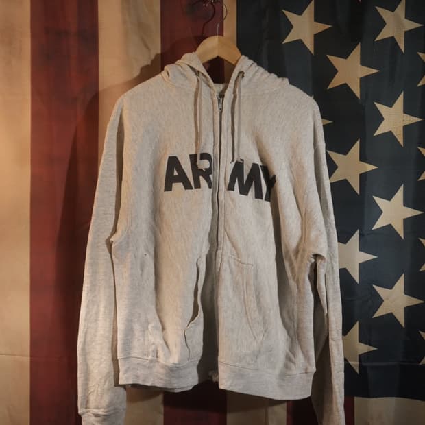 US ARMY zip up (XXL)