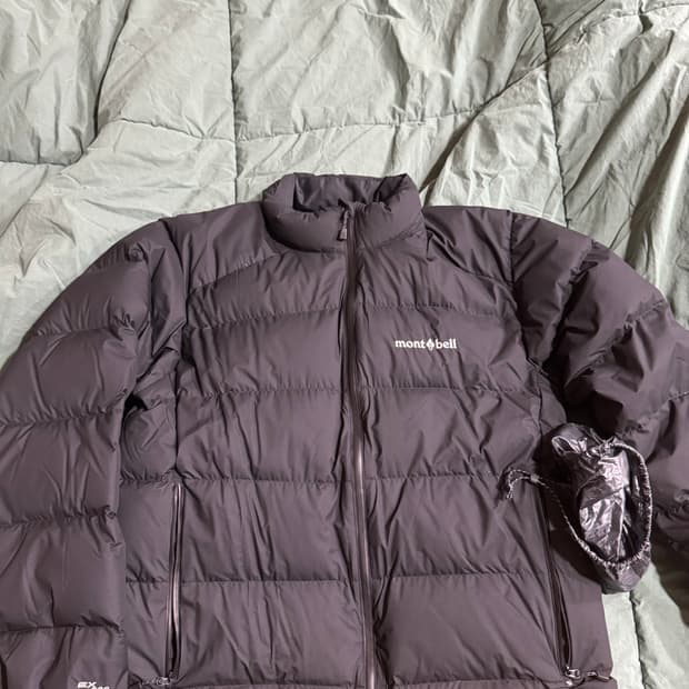 몽벨 재팬 파마 프로스트 라이트 다운 패딩