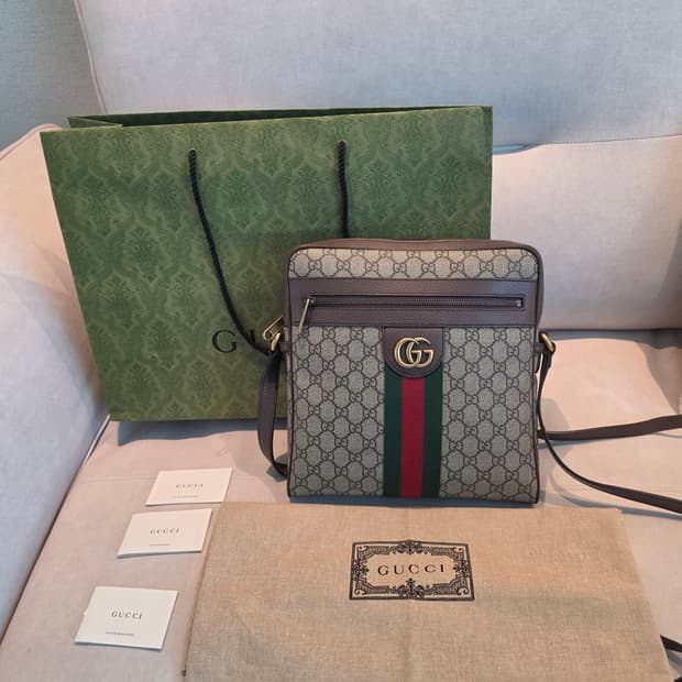 구찌 오피디아 GG 메신저 크로스백 미디움